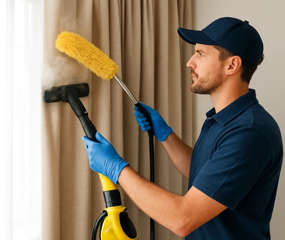 Emergency same-day curtain stain removal currumbin-valley Matty Curtain Cleaning