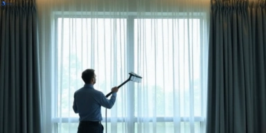Commercial curtain stain removal service currumbin-valley hotels offices restaurants